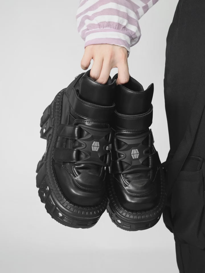Black Platform Boots