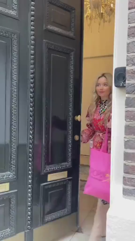 Belted Patchwork Robe Jacket