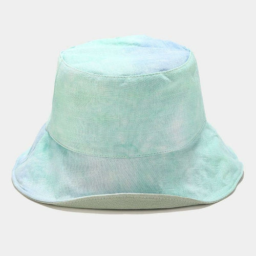 Chapeau de seau en coton tie-dye