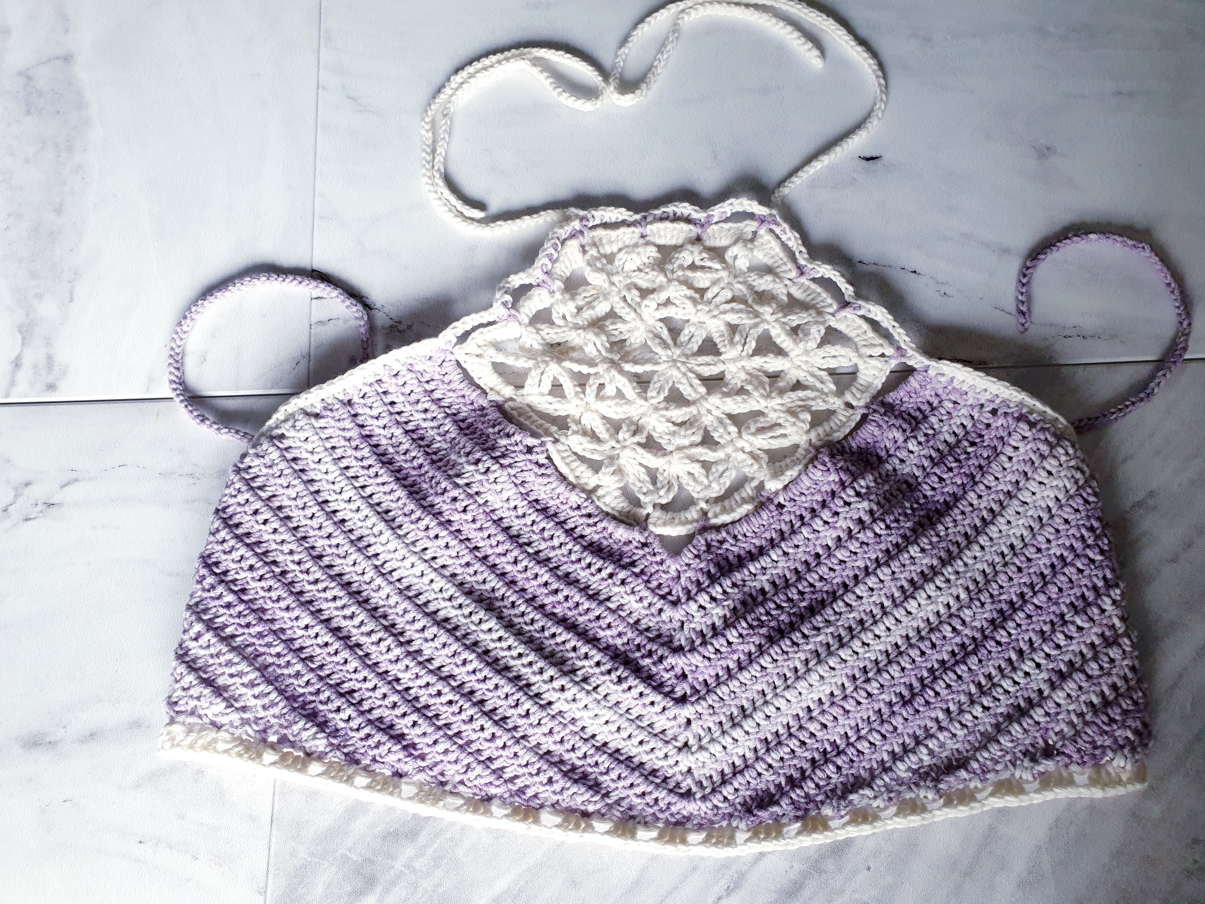 Handmade Mandala Style Adjustable Halter Top - Festigal