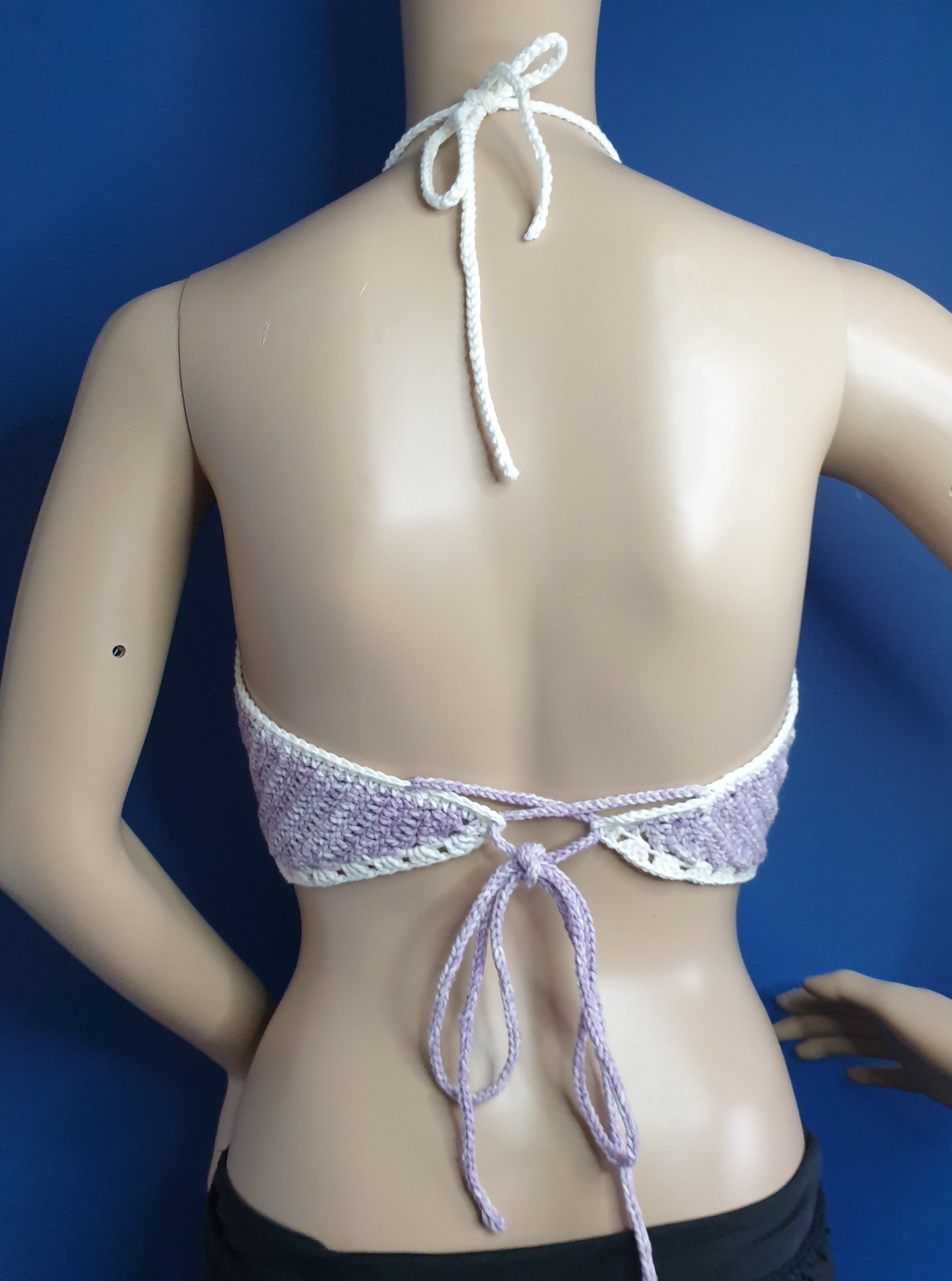 Handmade Mandala Style Adjustable Halter Top - Festigal