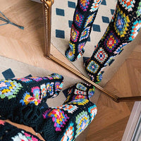 Boho Handmade Crochet Wide Leg Pants - Festigal