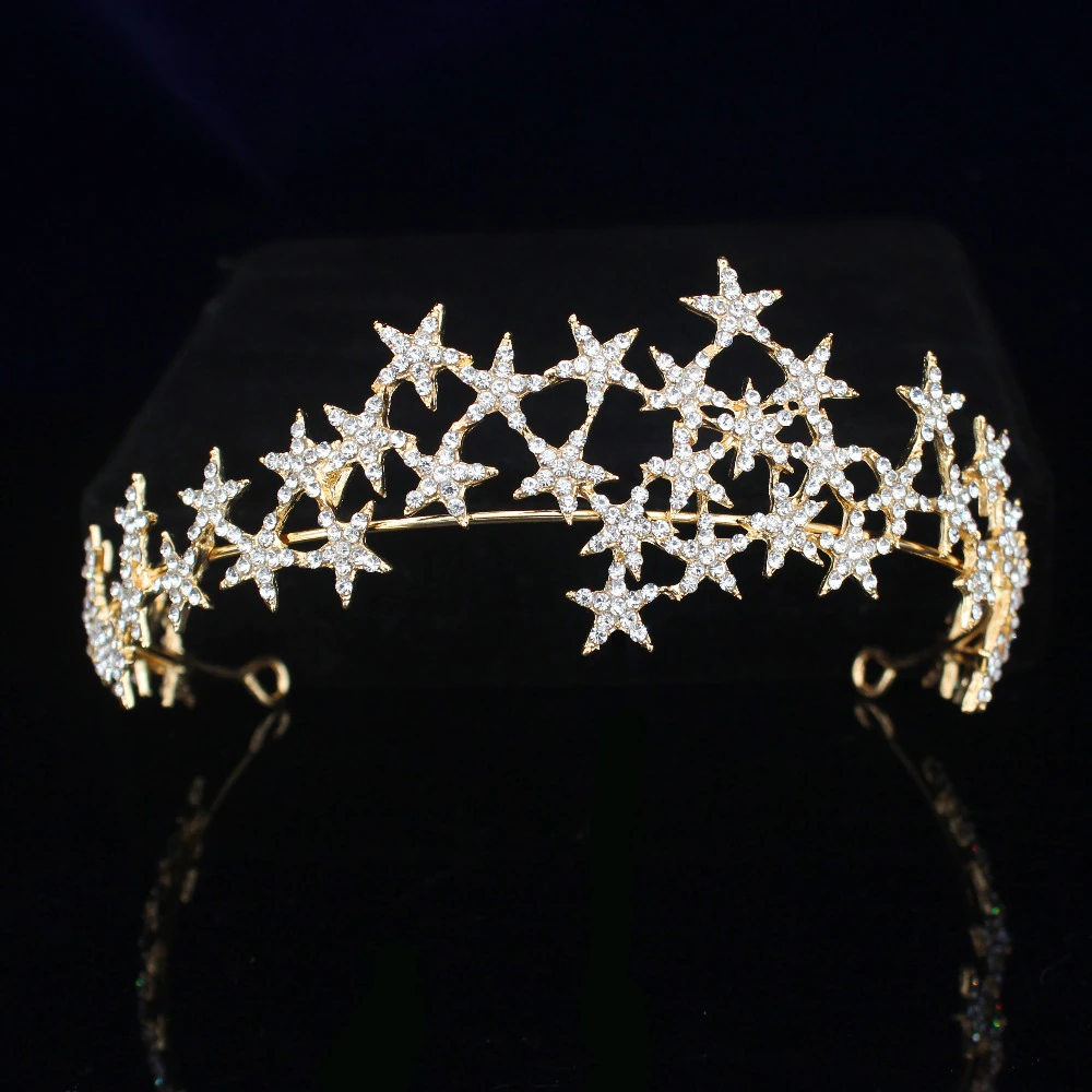 Constellation Rhinestone Tiara - Festigal