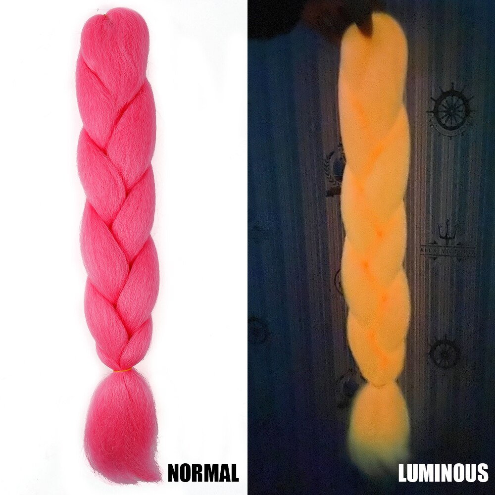 Neon Fluorescent Hair Braid - Festigal