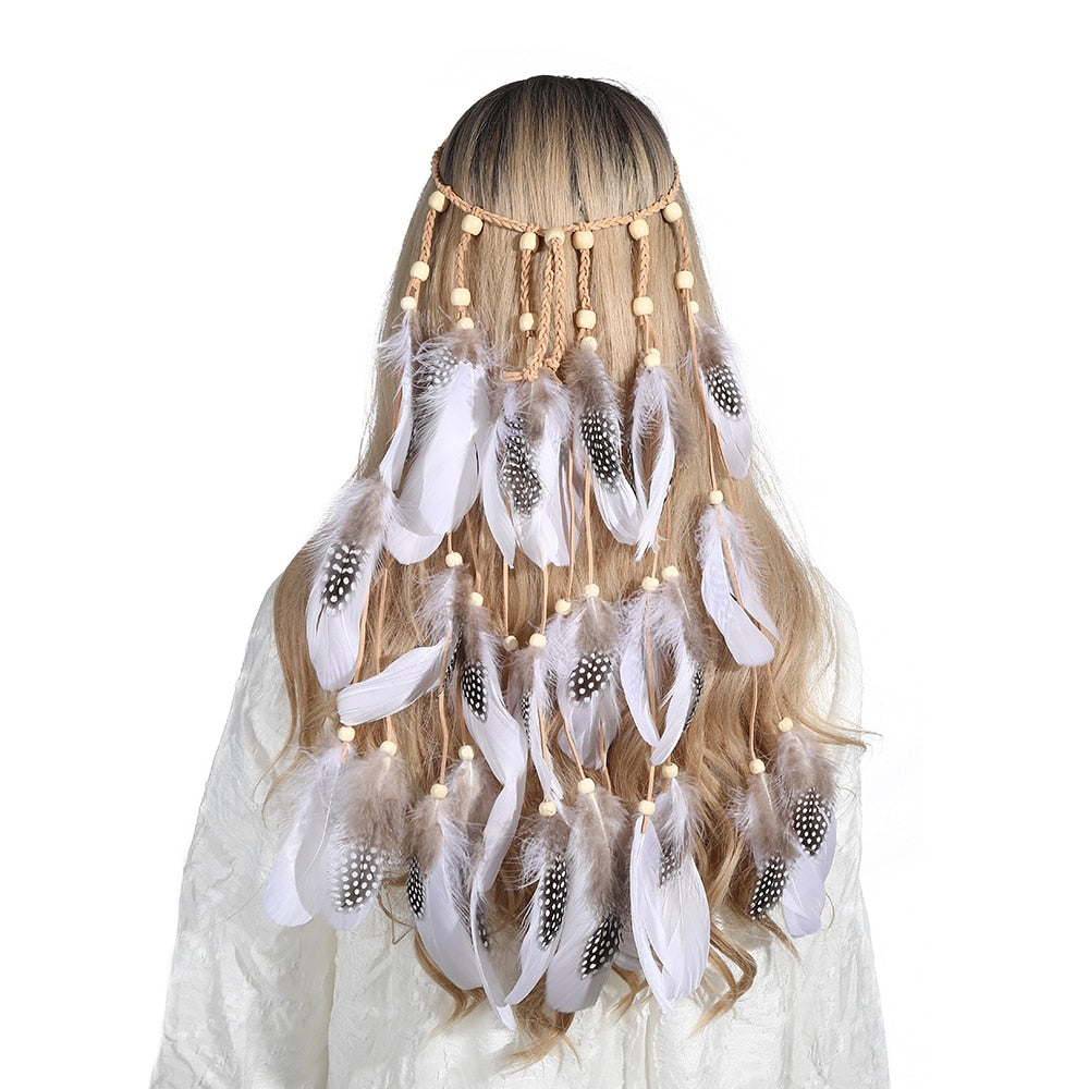 Boho Feather Headbands - Festigal