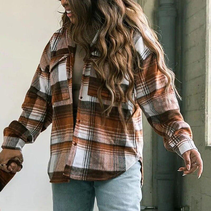 Cowgirl Plaid Print Shirt - Festigal