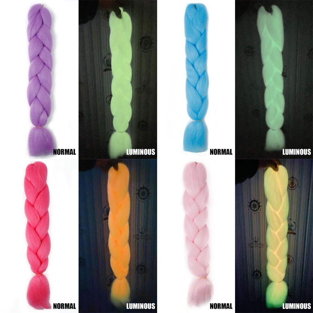 Neon Fluorescent Hair Braid - Festigal