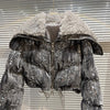Sequin Puffer Jacket - Festigal