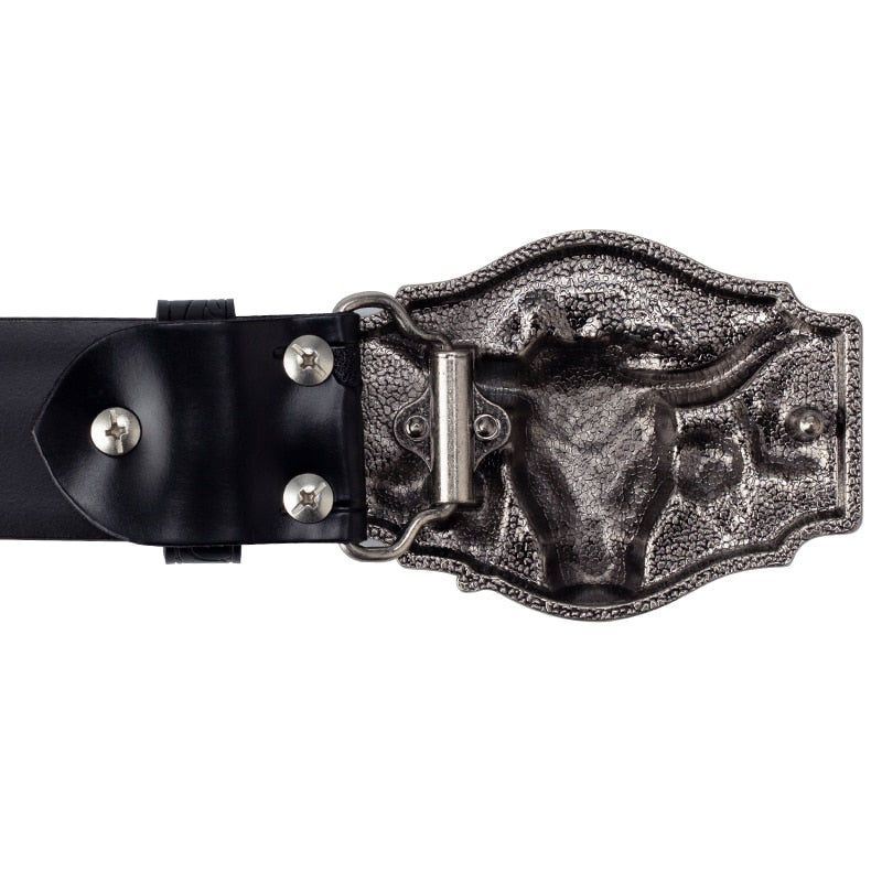 Western Bull Buckle Belt - Festigal