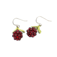 Pomegranate Drop Earrings