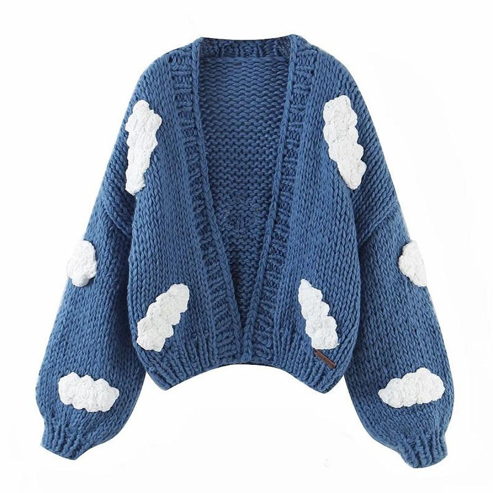 Handmade Cloud Knitted Cardigan - Festigal