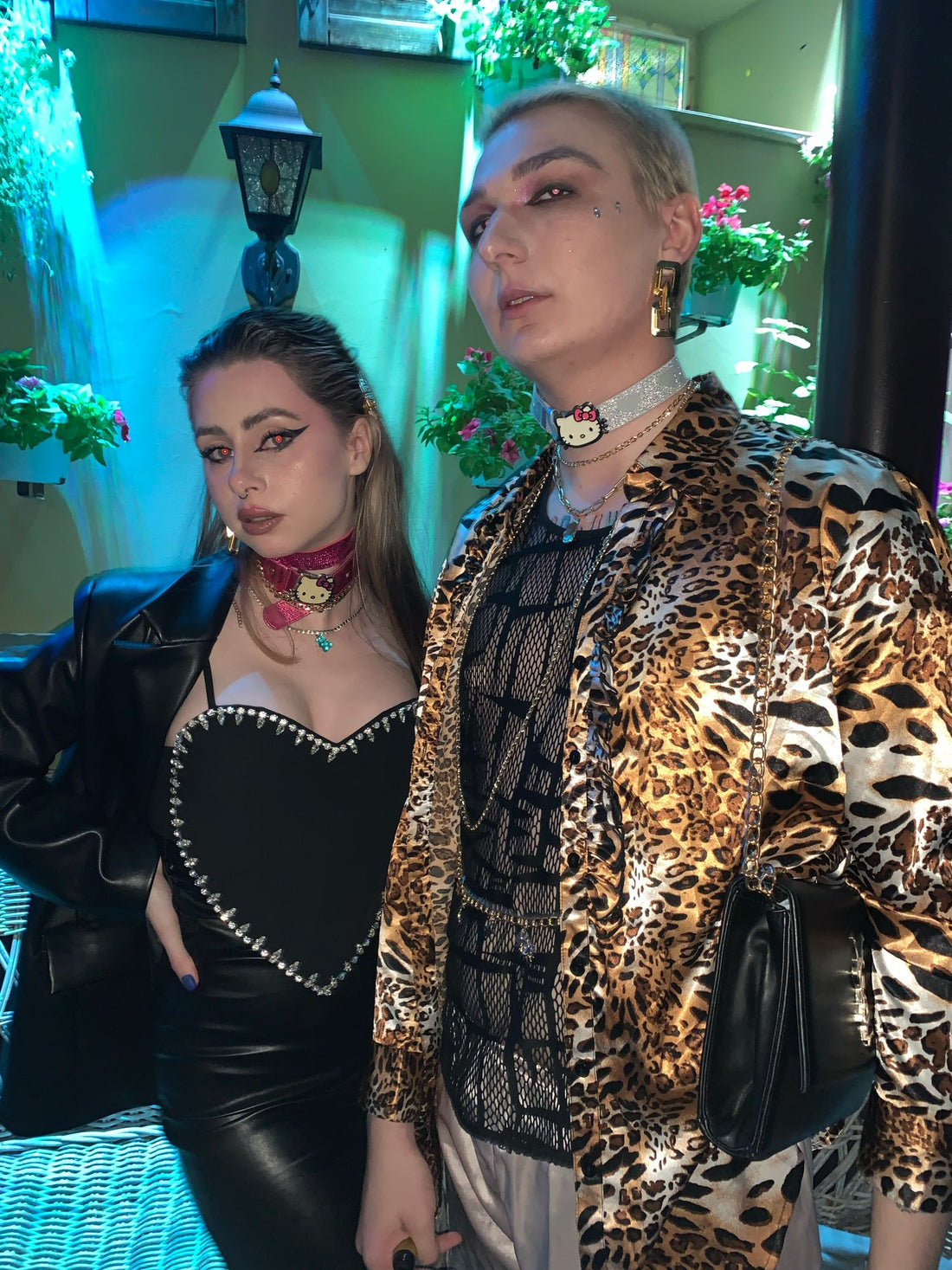 Heart Shaped Rhinestone Crop Top - Festigal