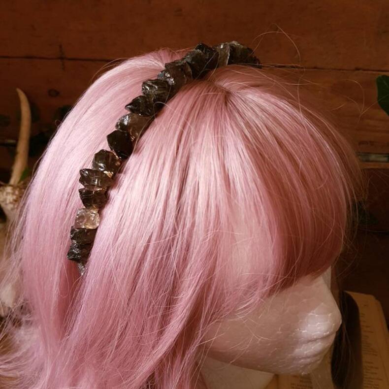 Natural Stone Crystal Headband - Festigal