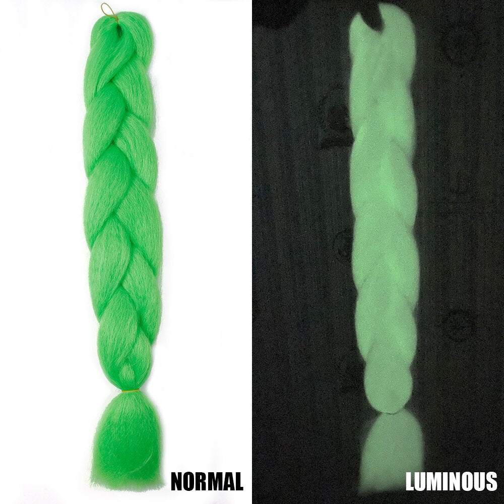 Neon Fluorescent Hair Braid - Festigal