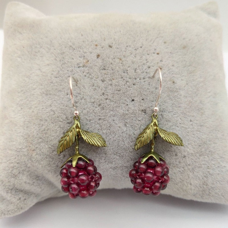 Pomegranate Drop Earrings - Festigal