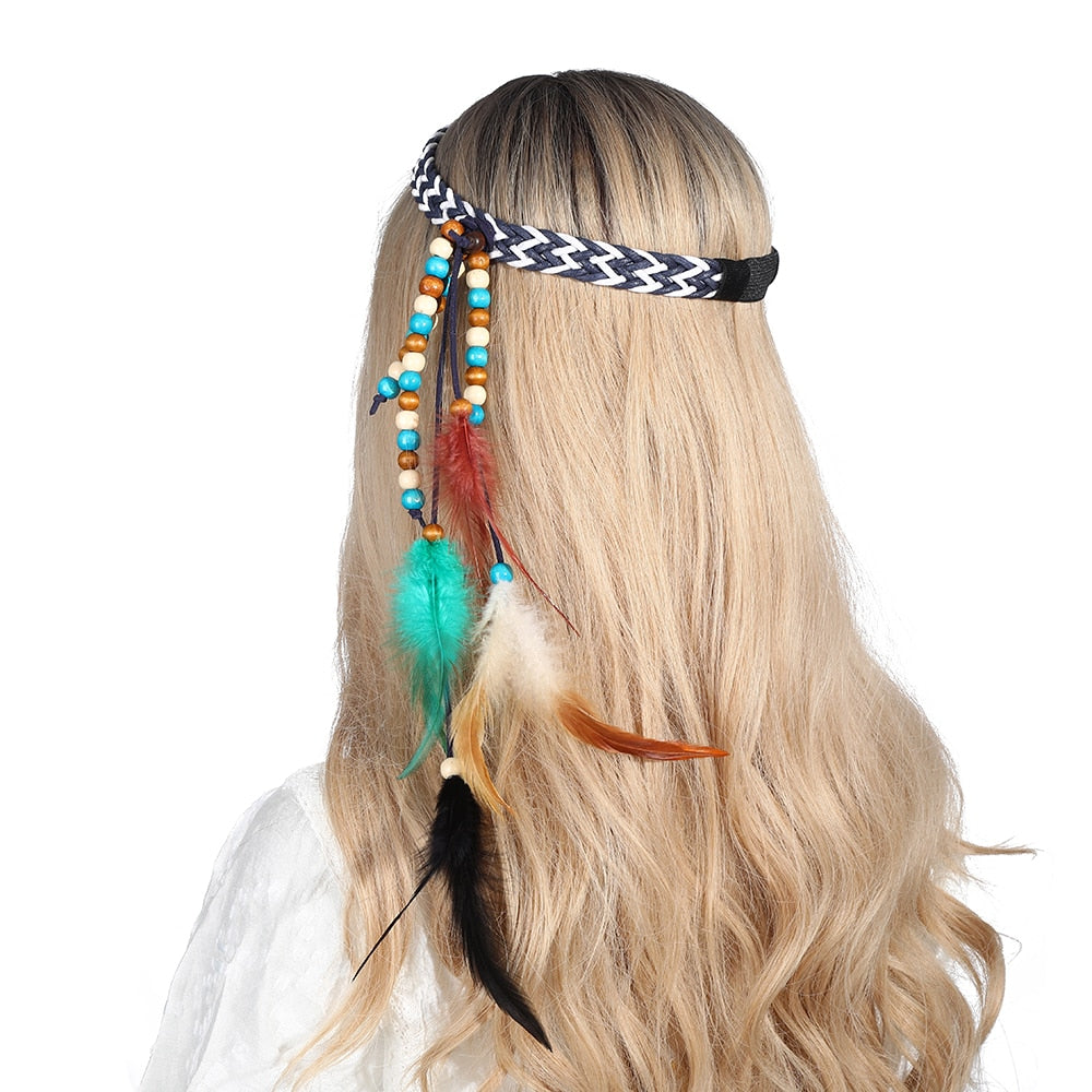 Boho Feather Headbands - Festigal