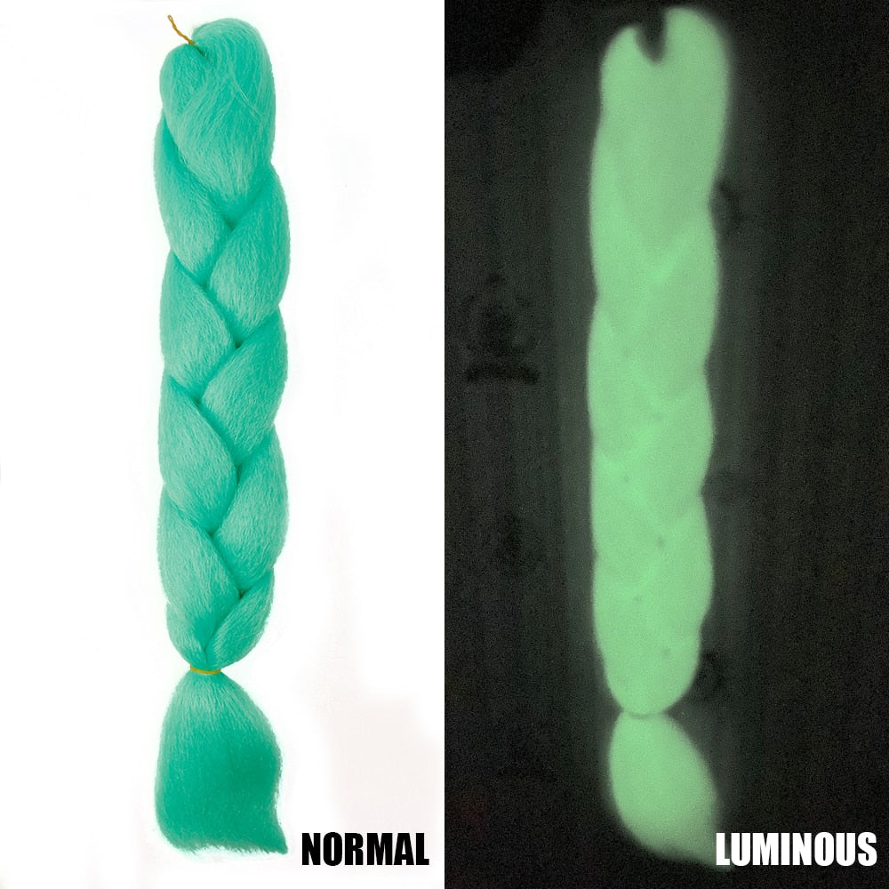 Neon Fluorescent Hair Braid - Festigal