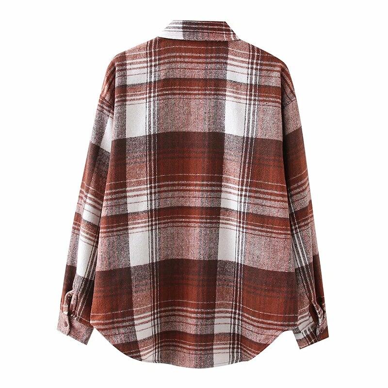 Cowgirl Plaid Print Shirt - Festigal