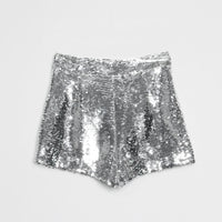 Sequin Zipped Shorts - Festigal