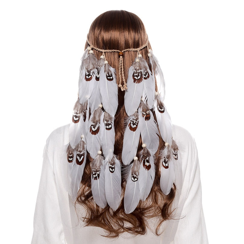 Boho Feather Headbands - Festigal