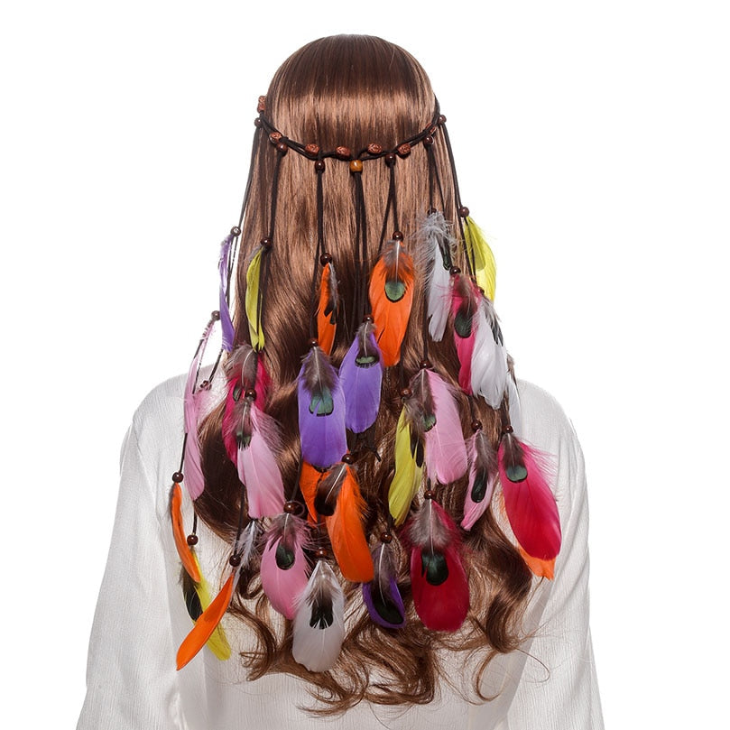 Boho Feather Headbands - Festigal