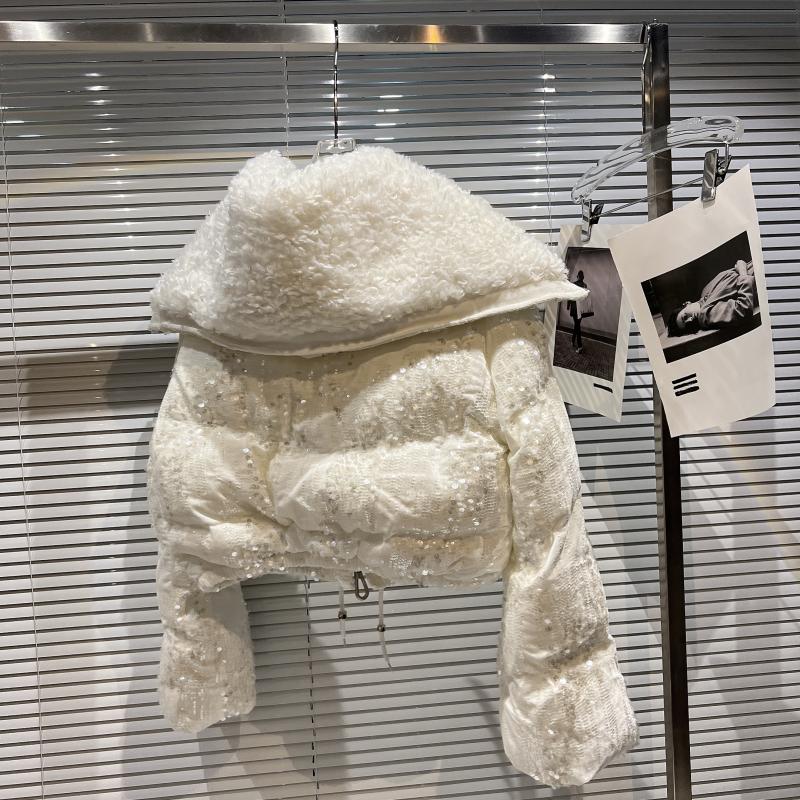 Sequin Puffer Jacket - Festigal