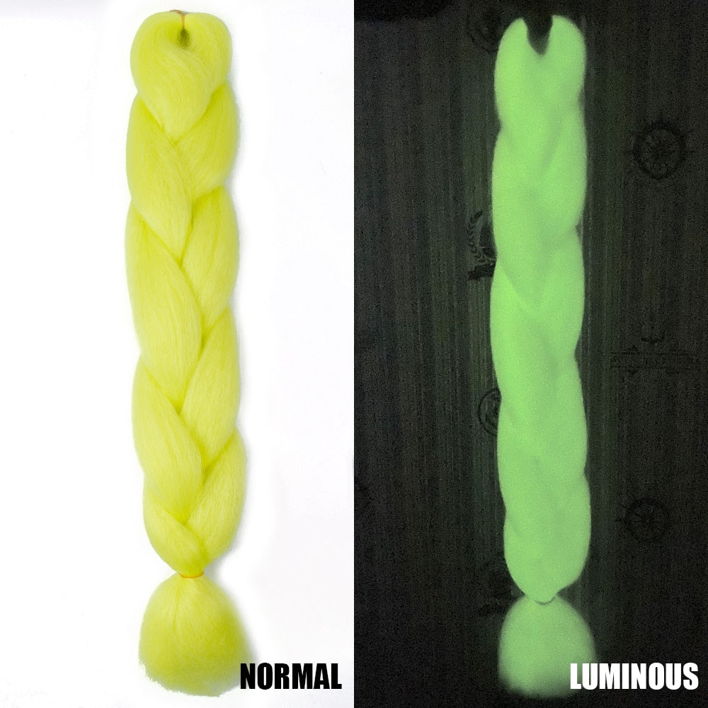 Neon Fluorescent Hair Braid - Festigal
