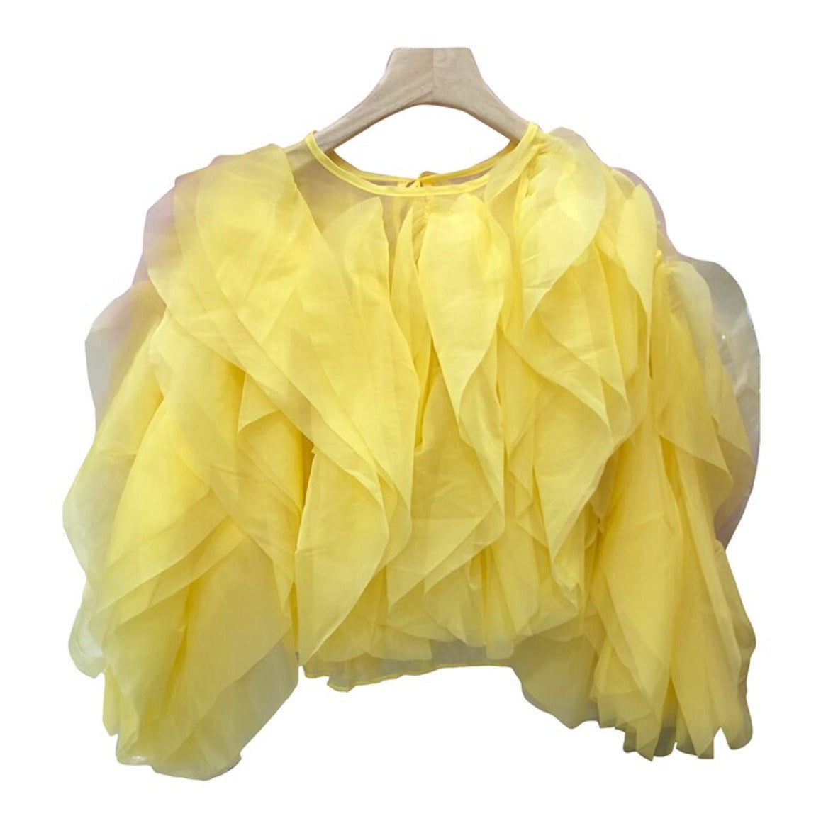 Exaggerated Chiffon Blouse - Festigal