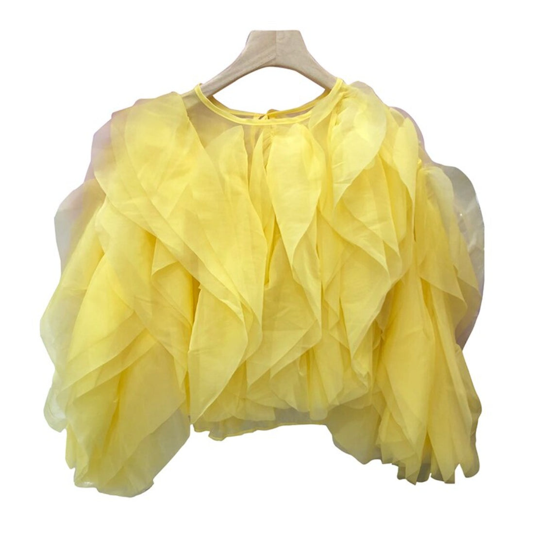 Exaggerated Chiffon Blouse - Festigal