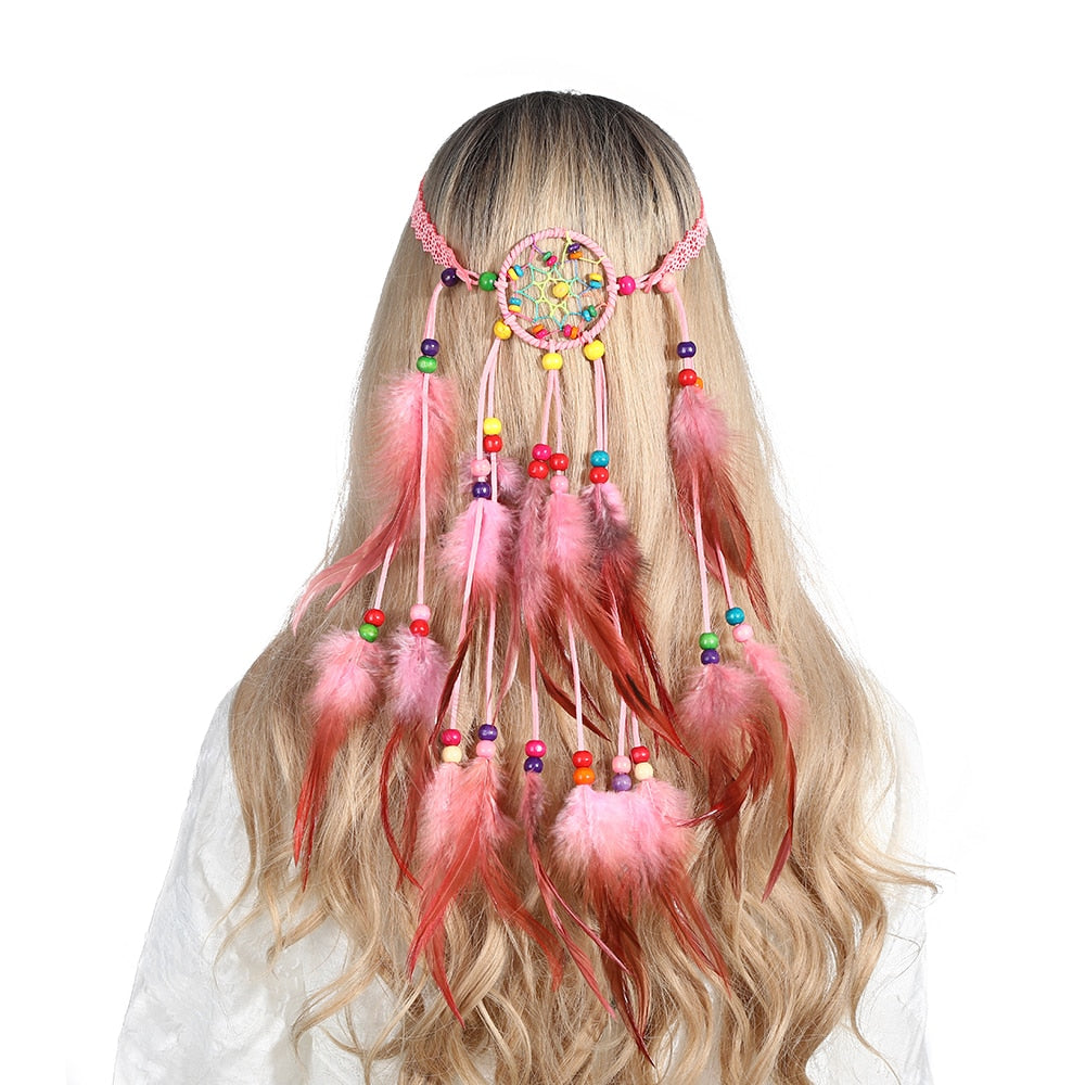 Boho Feather Headbands - Festigal