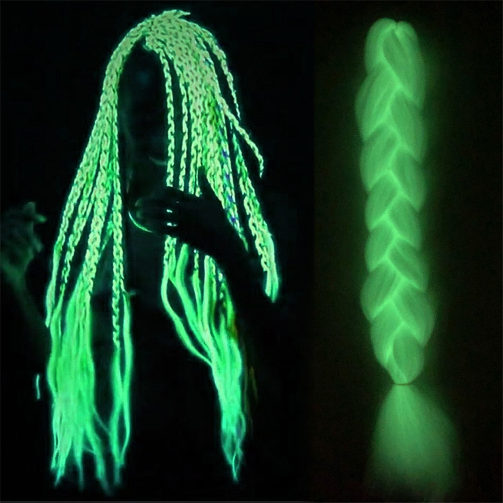 Neon Fluorescent Hair Braid - Festigal