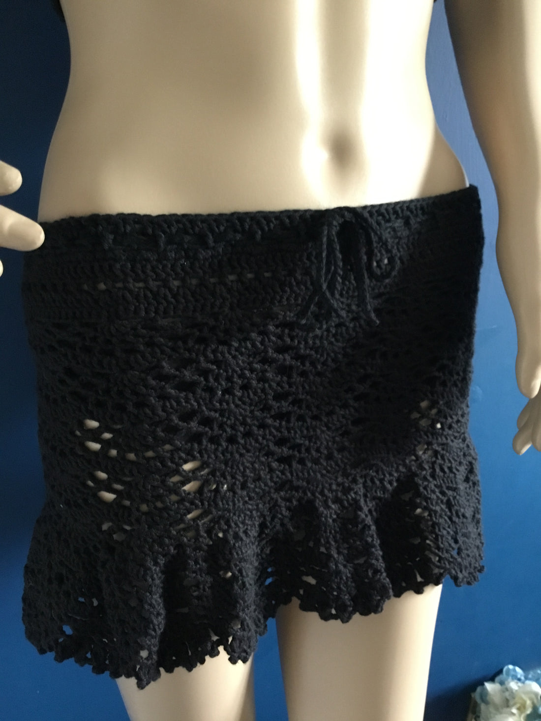 Crochet Handmade Lacey Cotton Skirt - Festigal