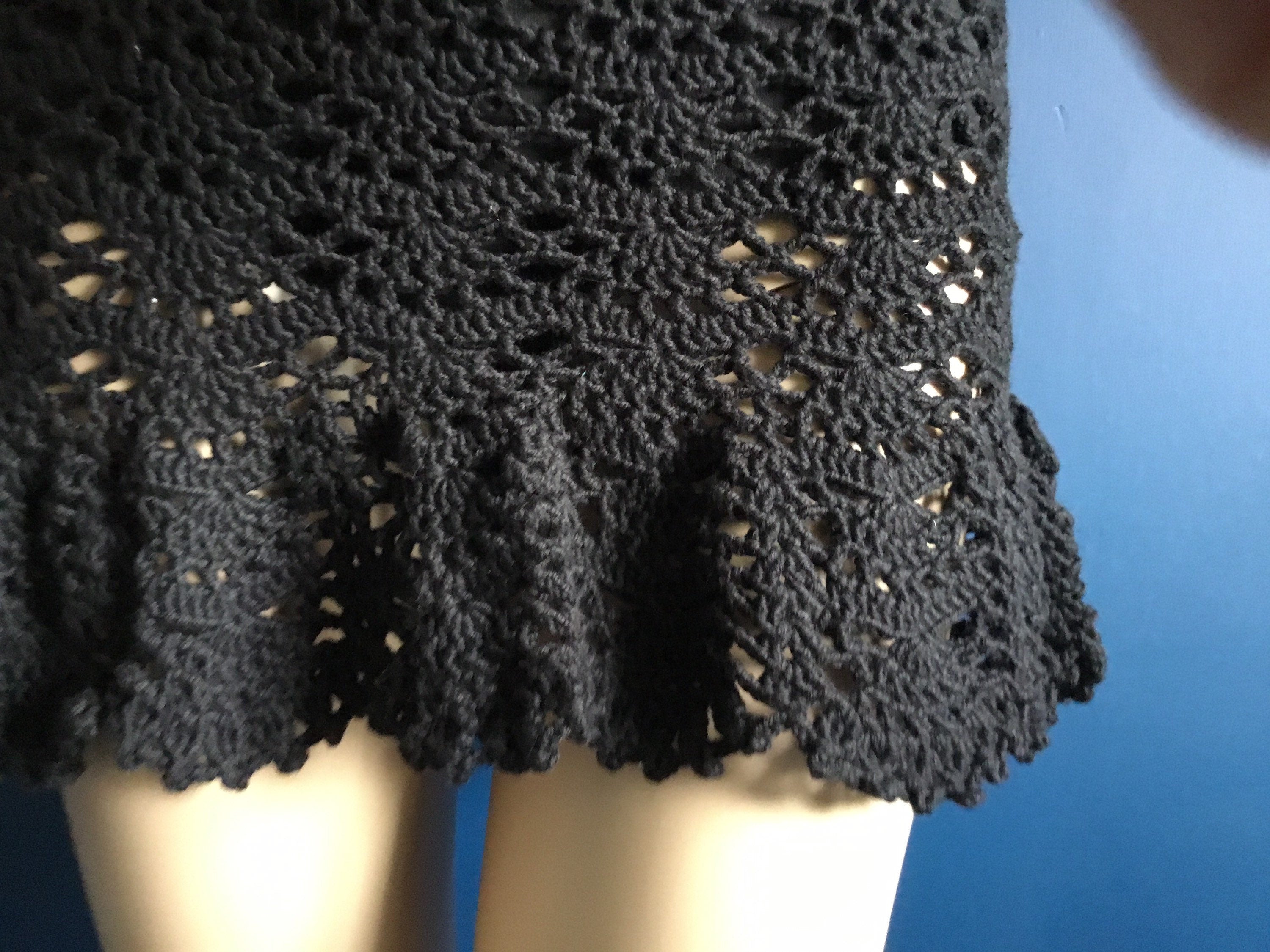 Crochet Handmade Lacey Cotton Skirt - Festigal