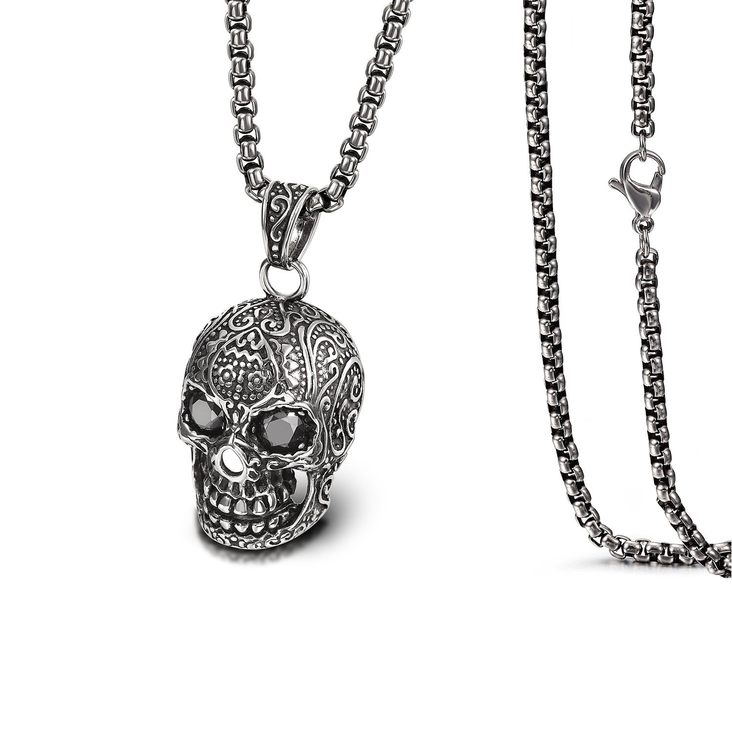 Skull Pendant Necklace - Festigal