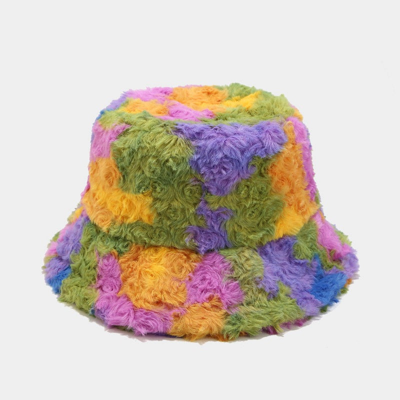 Faux Fur Festival Bucket Hat - Festigal