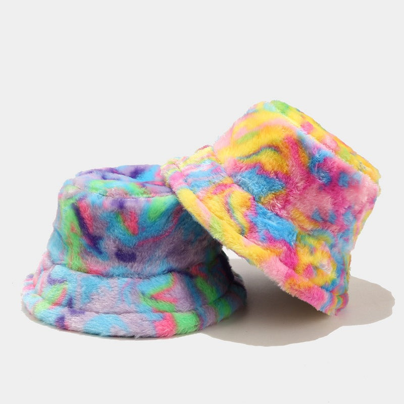 Faux Fur Festival Bucket Hat - Festigal