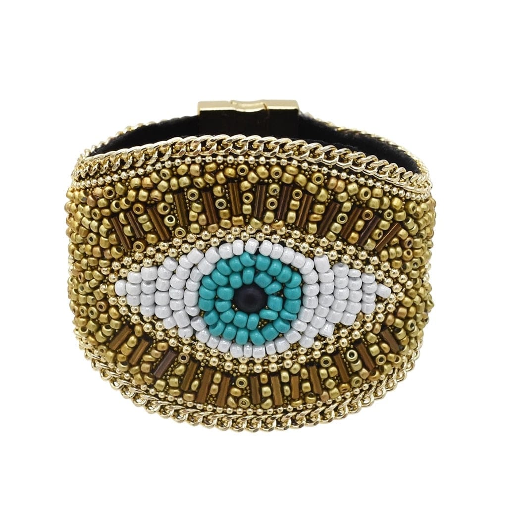 Evil Eye Beaded Bracelet - Festigal