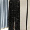Wide Leg Sequin Pants - Festigal