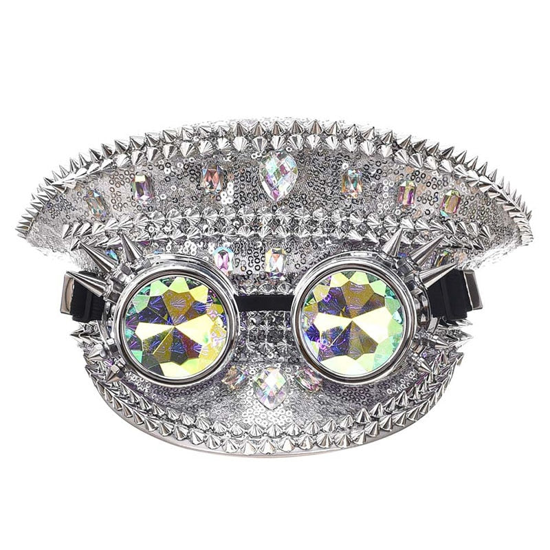 Sequin Steampunk Hat - Festigal