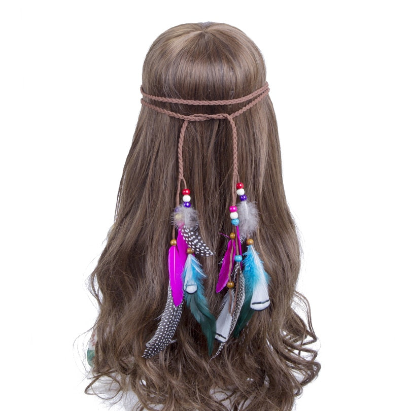 Boho Feather Headbands - Festigal