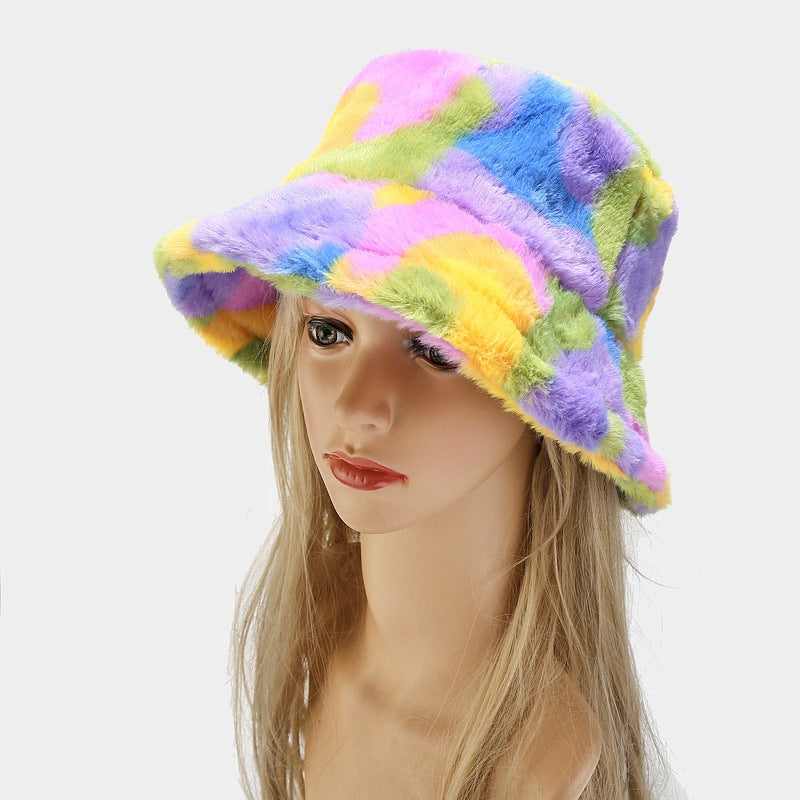 Faux Fur Festival Bucket Hat - Festigal