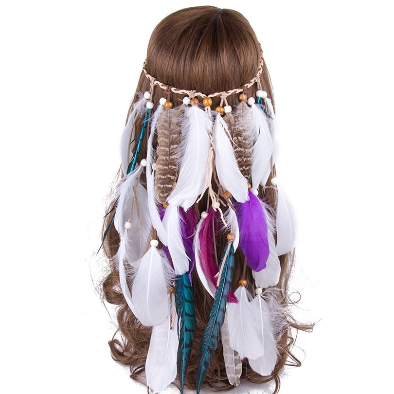 Boho Feather Headbands - Festigal
