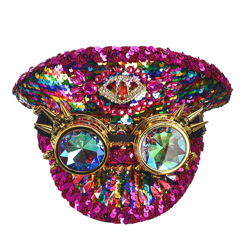 Sequin Steampunk Hat - Festigal