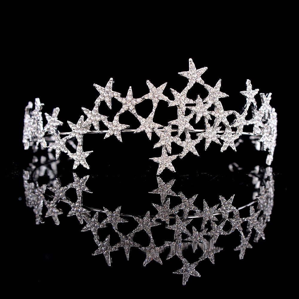 Constellation Rhinestone Tiara - Festigal