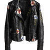Bikers Jacket with a Floral Twist - Festigal