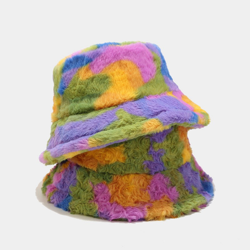 Faux Fur Festival Bucket Hat - Festigal