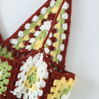 Boho Crochet Sling Dress