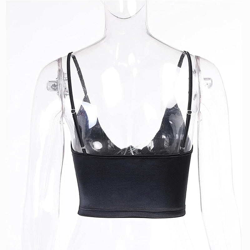 Clubwear Plunge Corset Style Top - Festigal