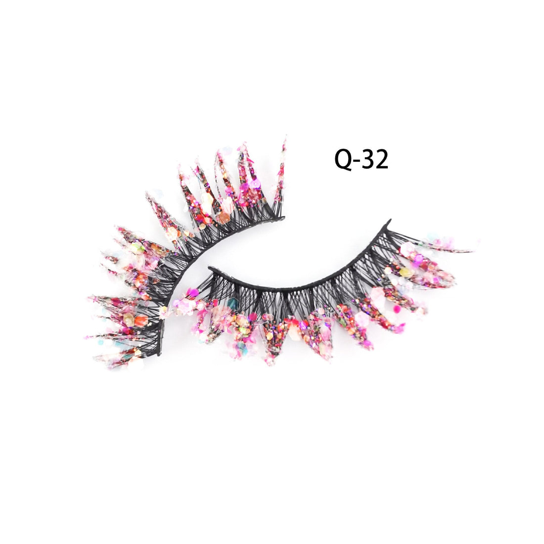 Luminous Sequin False Eye Lashes - Festigal