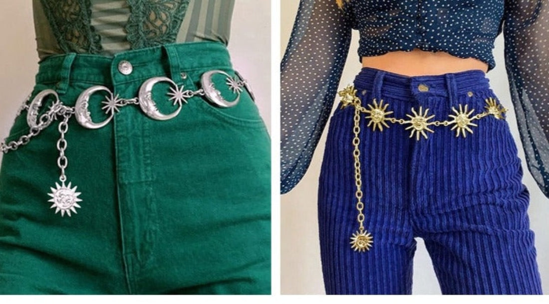 Sun and Moon Pendant Belt - Festigal